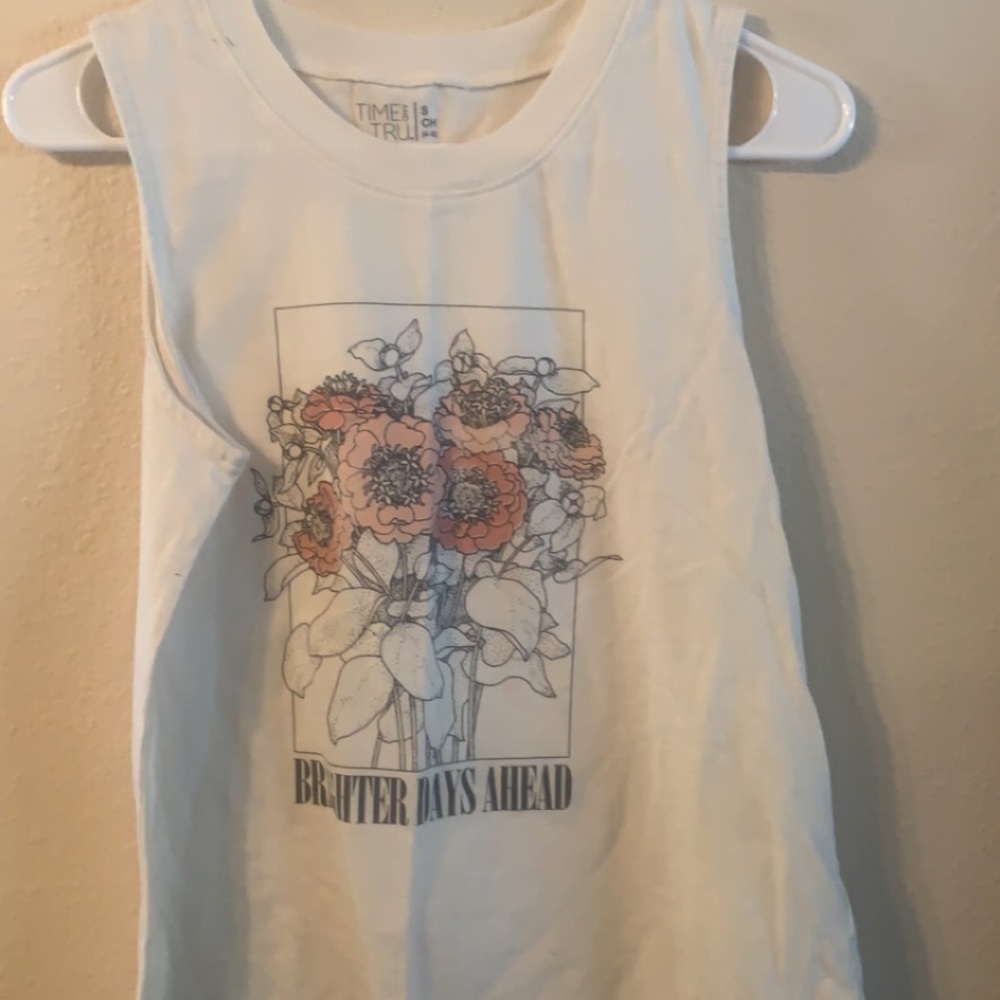 Cream Tank Top